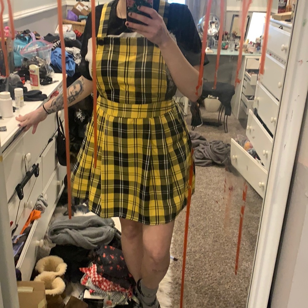 Plaid jumper